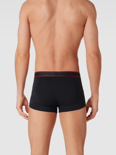 HUGO Trunks mit Label-Detail Modell 'VALENTINE' Black 4