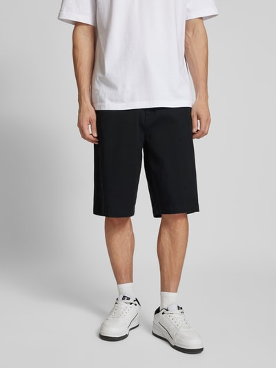 Hugo Blue Baggy Fit Bermudas mit Eingrifftaschen Modell 'Damo' Black 4