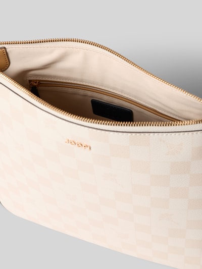 Produktfoto, Handtasche mit Schulterriemen Modell 'jasmina' von JOOP! in hellem Karo mit Hauptfach, Reißverschluss, Label-Applikation