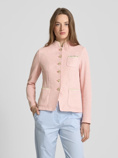 WHITE LABEL Blazer mit Stehkragen Pink 4