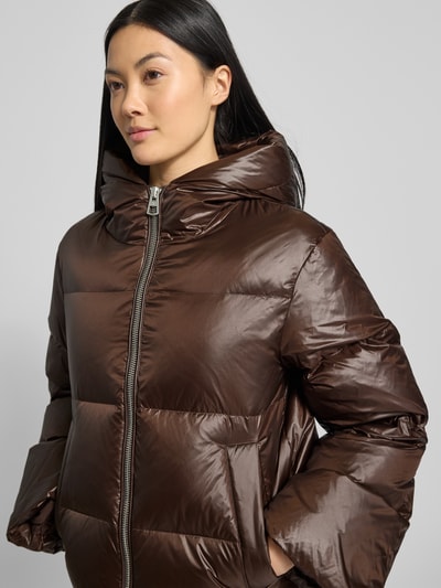 Marc O'Polo Regular Fit Daunenjacke mit Kapuze Mittelbraun 3