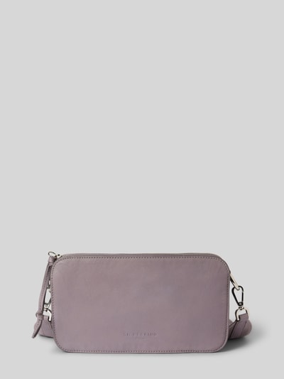 LIEBESKIND BERLIN Lederhandtasche mit Label-Prägung Modell 'CLARICE' Mauve 2