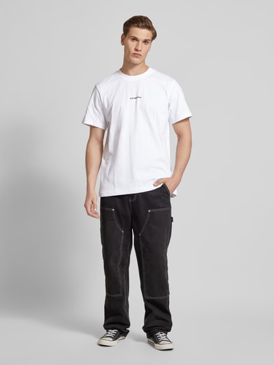 G-Star Raw T-shirt met labelprint Wit - 1