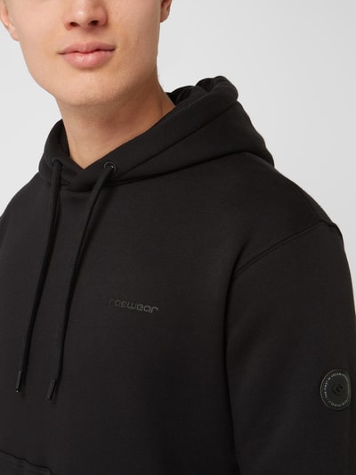 ragwear Hoodie mit Logo-Details Modell 'Kresy' Black 3