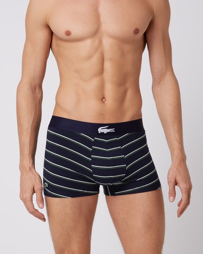 Lacoste Trunks mit Label-Detail im 3er-Pack Gruen 3