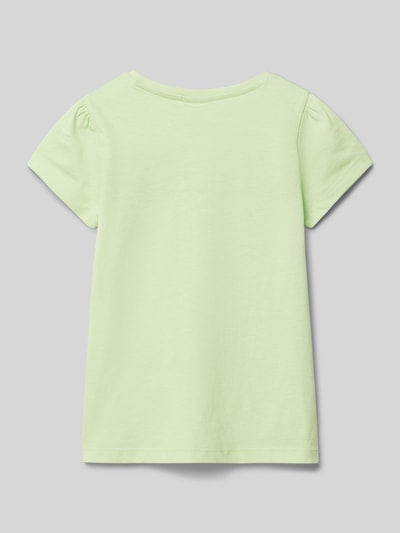 s.Oliver RED LABEL T-shirt met motiefprint Lichtgroen - 3