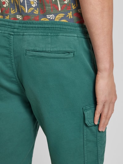 MCNEAL Korte broek in effen design met elastische band Rietgroen - 3