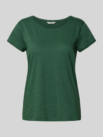 Tom Tailor Regular fit T-shirt van puur katoen Donkergroen - 2