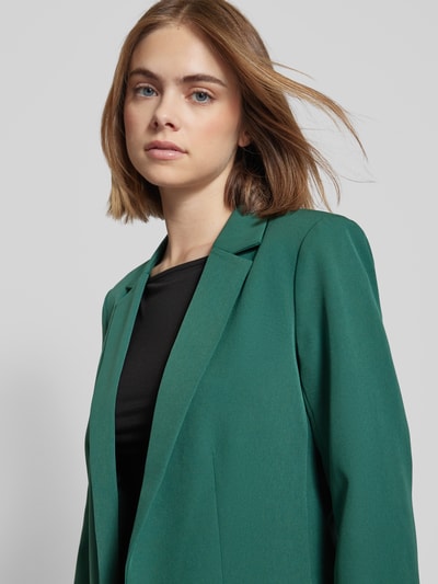 Pieces Loose Fit Blazer mit Belüftungsschlitz hinten Modell 'BOZZY' Dunkelgruen 3