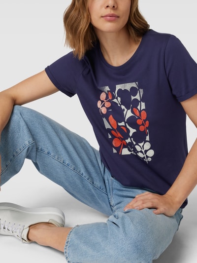 Tom Tailor T-Shirt mit Motiv-Print Marine 3