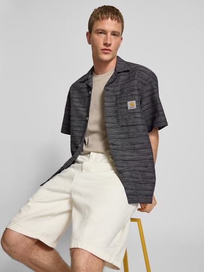 Carhartt Work In Progress Freizeithemd mit Reverskragen Modell 'Gellar' Black 3