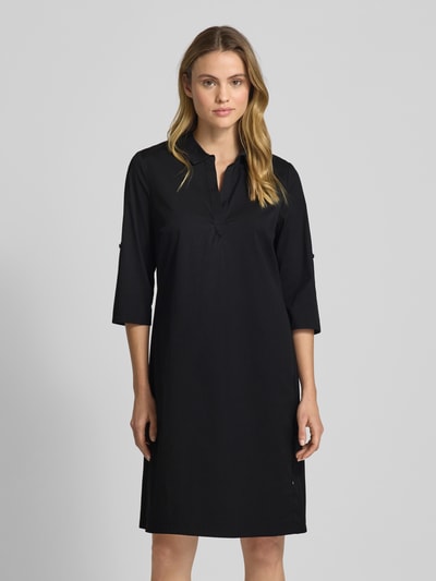 ROBE LÉGÈRE Knielanges Kleid mit 1/2-Arm Black 4