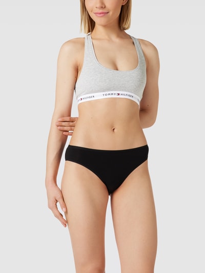 TOMMY HILFIGER Bralette met racerback, model 'UNLINED' Lichtgrijs - 1