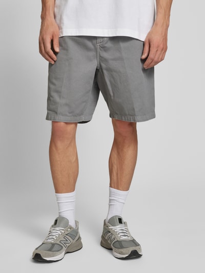Carhartt Work In Progress Shorts mit elastischem Bund Modell 'FLINT' Stein 4