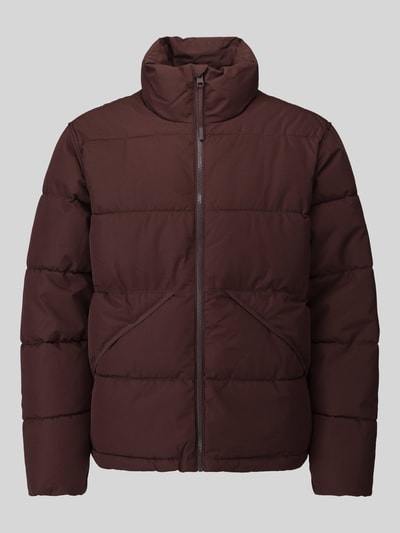 ONLY & SONS Steppjacke mit Stehkragen Schoko 2