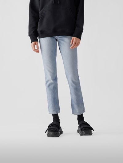 VETEMENTS High Waist Straight Fit Jeans Jeansblau 4