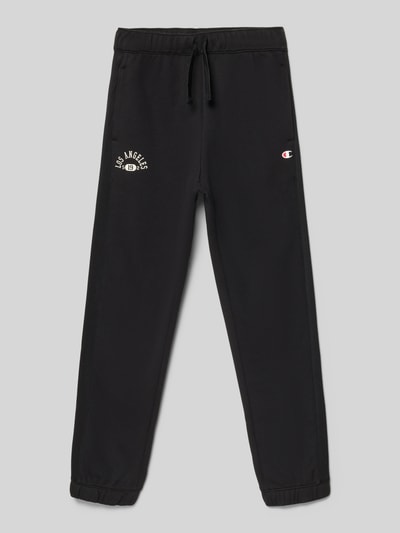 Champion Stoffen broek met elastische band Zwart - 1