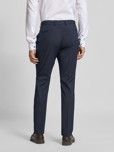 s.Oliver BLACK LABEL Straight Leg Anzughose mit Viskose-Anteil Dunkelblau 5