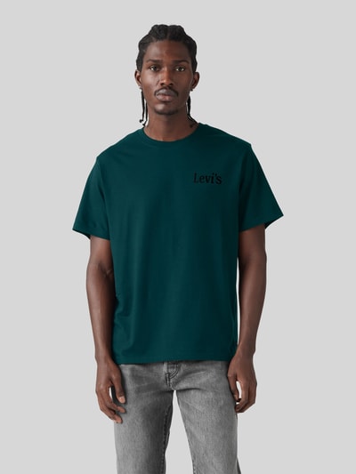 Levi's® Relaxed Fit T-Shirt aus reiner Baumwolle Dunkelgruen 4