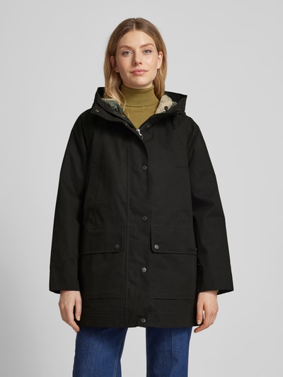 Barbour Jack met capuchon, model 'BEADNELL' Zwart - 4