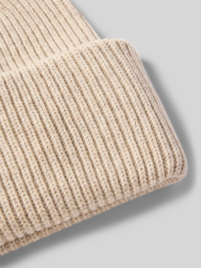 Profuomo Czapka beanie z szerokim rondem Beżowy 2