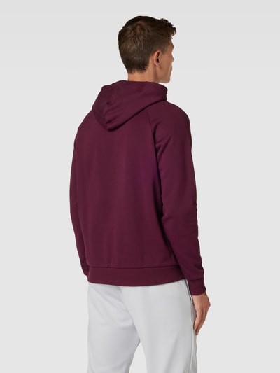 Under Armour Hoodie mit Label-Print Modell 'Rival' Bordeaux 5