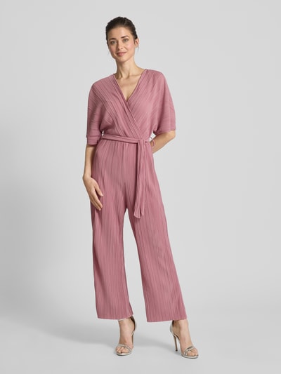 YAS Jumpsuit in wikkellook, model 'OLINDA' Oudroze - 4