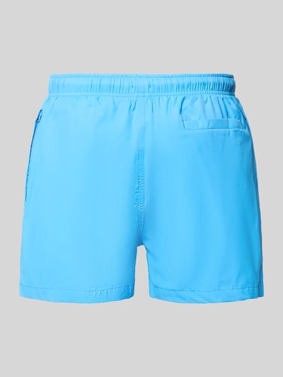 Produktfoto, Badehose mit elastischem Bund und tunnelkoord van MCNEAL, katoenmix, regular fit, heren zwembroek in lichtblauw