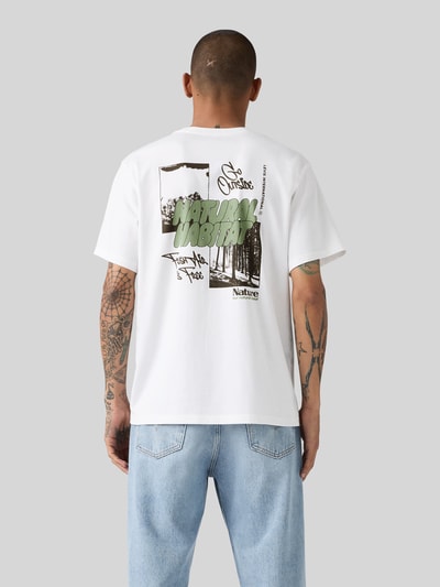 Levi's® Relaxed Fit T-Shirt aus reiner Baumwolle Weiss 4