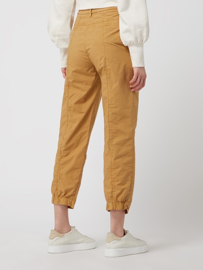 Mason's High waist chino met stretch, model 'Birkin' Camel - 5