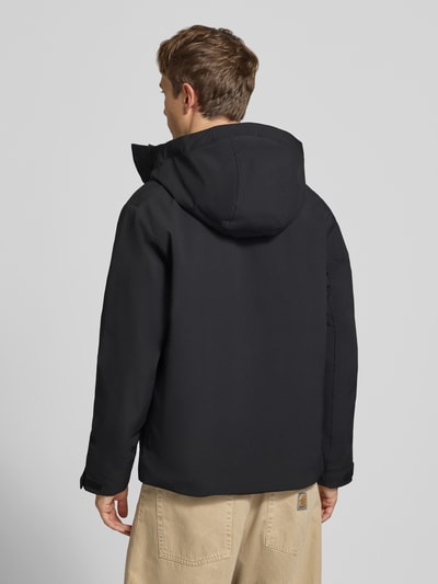 JACK & JONES Jacke mit verdecktem Reißverschluss Modell 'KEEN' BLACK 5