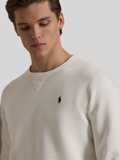 Polo Ralph Lauren Regular Fit Sweatshirts mit Logo-Stitching Weiss 3