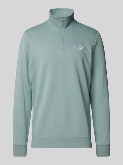 PUMA PERFORMANCE Bluza z wyhaftowanym logo Limonkowy 2