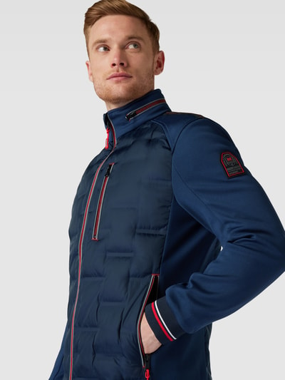 MCNEAL Steppjacke mit Kontraststreifen Marine 3