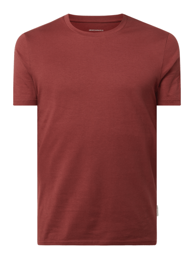 Armedangels T-Shirt aus Bio-Baumwolle Modell 'Jaames' Rot 2