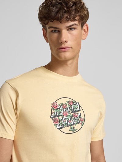 SANTA CRUZ T-Shirt mit Label-Print Beige 3
