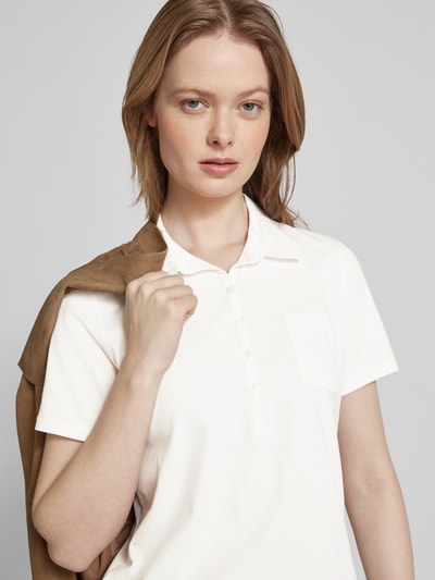 Marc O'Polo Regular fit poloshirt van puur katoen Wit - 3