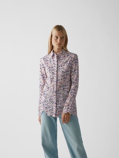 Paco Rabanne Longbluse mit floralem Muster MULTI STYLEBOP 4