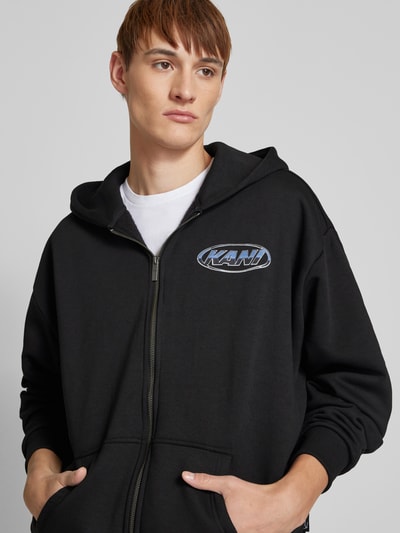 KARL KANI Oversized sweatjack met capuchon Zwart - 3
