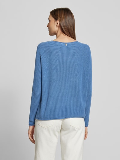 Rich & Royal Strickpullover mit Rundhalsausschnitt Hellblau 5