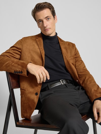 Antony Morato 2-Knopf-Sakko mit Reverskragen Camel 3