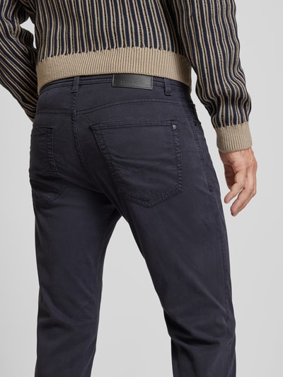 Pierre Cardin Stoffhose mit 5-Pocket-Design Modell 'Lyon' Marine 3