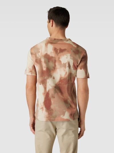 CK Calvin Klein T-shirt met all-over camouflagemotief Terracotta - 5