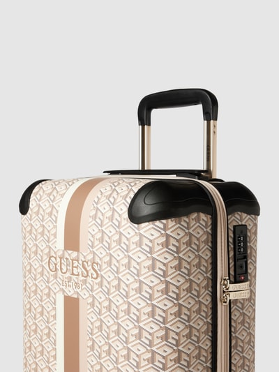 Guess Trolley mit Allover-Muster Modell 'WILDER' Sand 3