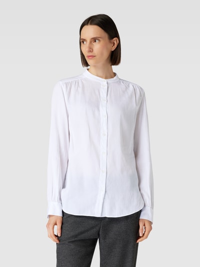 Marc O'Polo Overhemdblouse met knoopsluiting Wit - 4