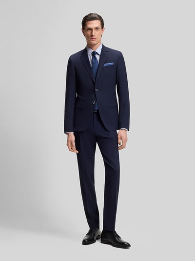 BOSS Regular Fit Businesshemd aus Baumwoll-Mix Bleu 1