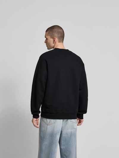 Wood Wood Oversized Sweatshirt mit Stehkragen Black 5