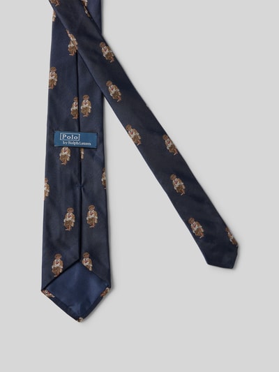 Polo Ralph Lauren Krawatte aus Seide im Allover-Look Marine 2