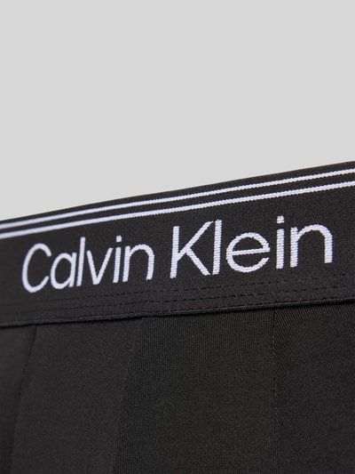 Calvin Klein Underwear Boxershorts mit elastischem Logo-Bund im 3er-Pack Black 2