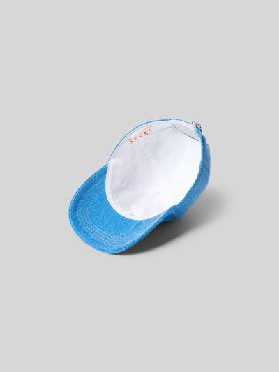 Marni Base Cap mit Logo-Stitching Jeansblau 3